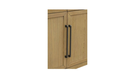 Maddie Cabinet Natural by Moe's Home at Eve Furniture