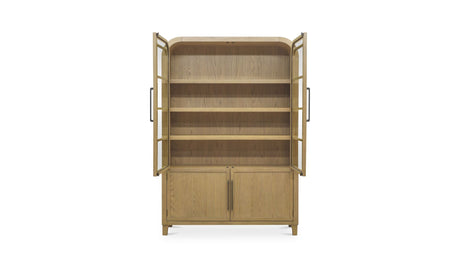Maddie Cabinet Natural by Moe's Home at Eve Furniture