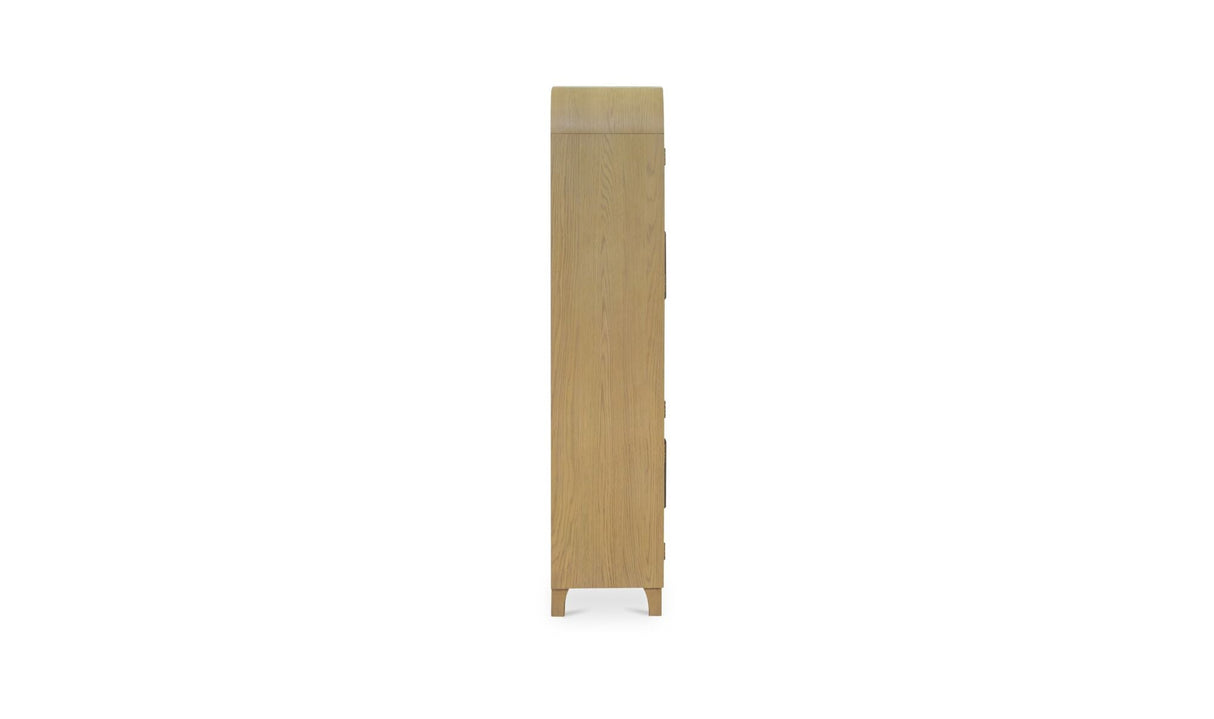 Maddie Cabinet Natural by Moe's Home at Eve Furniture