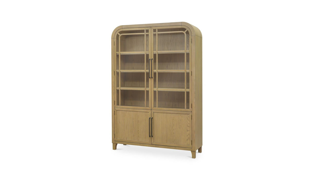 Maddie Cabinet Natural by Moe's Home at Eve Furniture