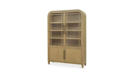 Maddie Cabinet Natural by Moe's Home at Eve Furniture