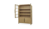 Maddie Cabinet Natural by Moe's Home at Eve Furniture
