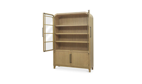 Maddie Cabinet Natural by Moe's Home at Eve Furniture