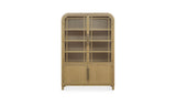 Maddie Cabinet Natural by Moe's Home at Eve Furniture