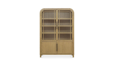 Maddie Cabinet Natural by Moe's Home at Eve Furniture