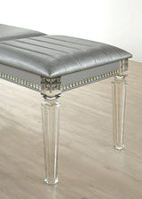 Maddie Silver Bench by Furniture of America at Eve Furniture