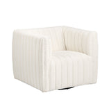 Maddison White Accent Chair by Crestview at Eve Furniture