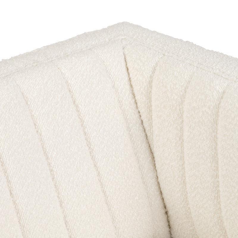 Maddison White Accent Chair by Crestview at Eve Furniture