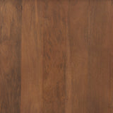 Maddox Brown Solid Wood Black Metal 2 Door Accent Cabinet by Mercana at Eve Furniture
