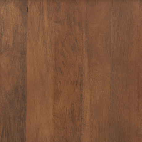 Maddox Brown Solid Wood Black Metal 2 Door Accent Cabinet by Mercana at Eve Furniture