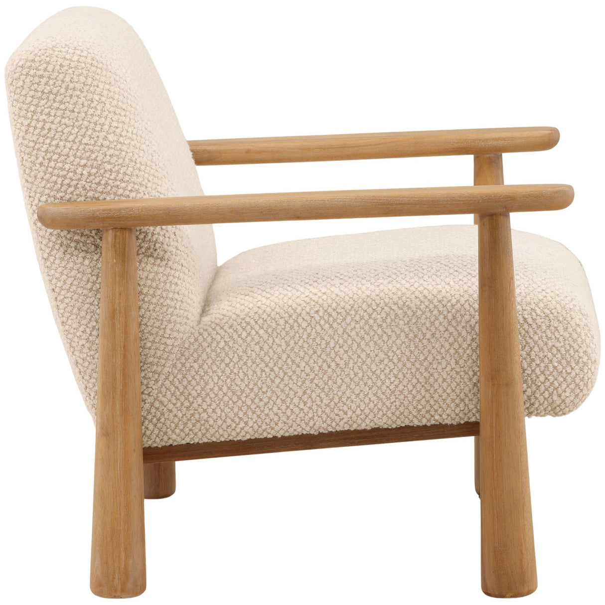 Maddy Chair, Cream by Dovetail at Eve Furniture