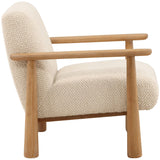 Maddy Chair, Cream by Dovetail at Eve Furniture