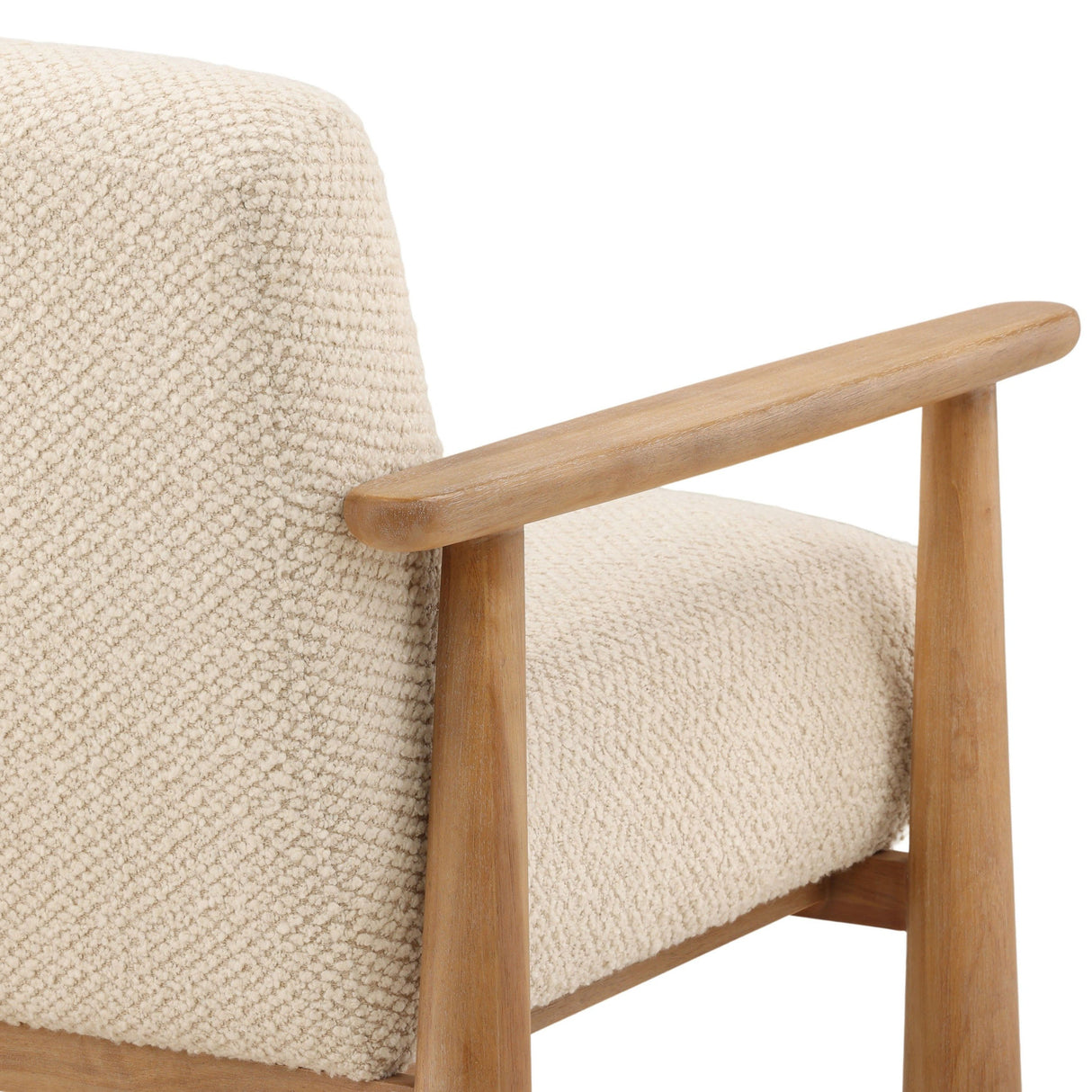 Maddy Chair, Cream by Dovetail at Eve Furniture