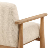 Maddy Chair, Cream by Dovetail at Eve Furniture