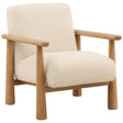 Maddy Chair, Cream by Dovetail at Eve Furniture