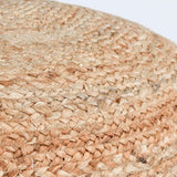 Madeira Jute Natural Pouf by Classic Home at Eve Furniture