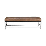 Madeleine Dune Walnut Accent Bench by Classic Home at Eve Furniture
