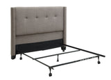 Madeleine Wingback Upholstered Headboard in Dolphin Linen by Modus Furniture at Eve Furniture