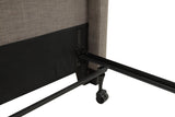 Madeleine Wingback Upholstered Headboard in Dolphin Linen by Modus Furniture at Eve Furniture