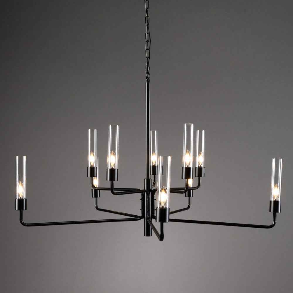 Madeline Black Chandelier by Classic Home at Eve Furniture