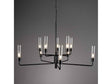 Madeline Black Chandelier by Classic Home at Eve Furniture