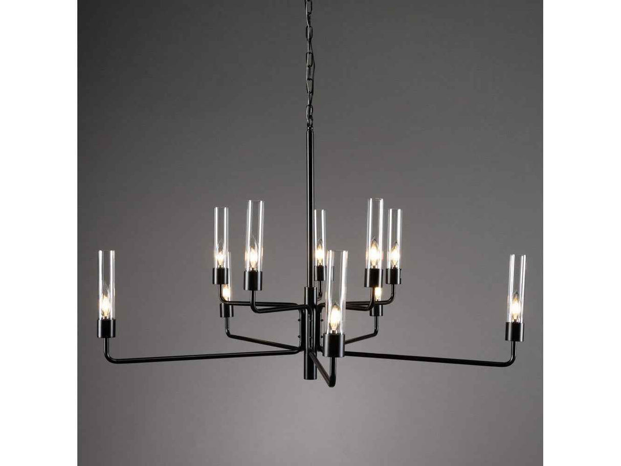 Madeline Black Chandelier by Classic Home at Eve Furniture