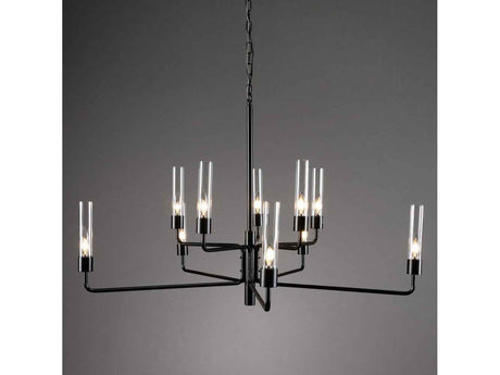 Madeline Black Chandelier by Classic Home at Eve Furniture