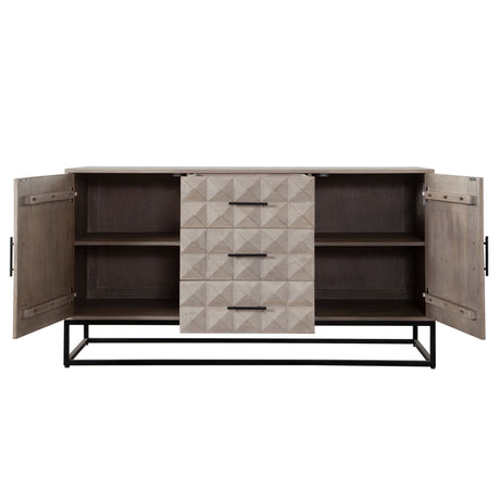 Madera Ash Dresser by Diamond Sofa at Eve Furniture