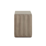 Madera Ash Wood End Table by Diamond Sofa at Eve Furniture