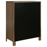 Maderia Walnut 5-Piece Eastern King Bedroom Set by Coaster at Eve Furniture
