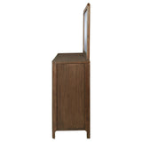 Maderia Walnut 8-drawer Dresser and Mirror by Coaster at Eve Furniture
