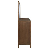 Maderia Walnut 8-drawer Dresser and Mirror by Coaster at Eve Furniture