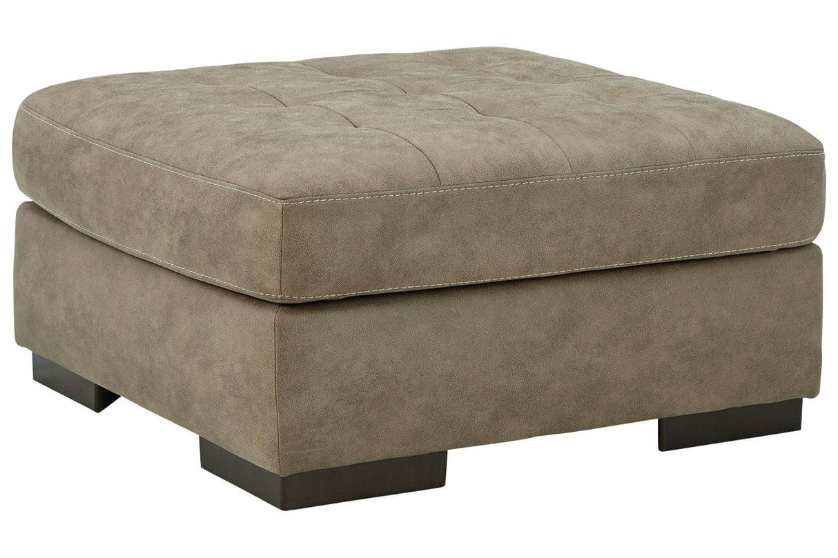 Maderla Pebble Oversized Accent Ottoman by Ashley at Eve Furniture