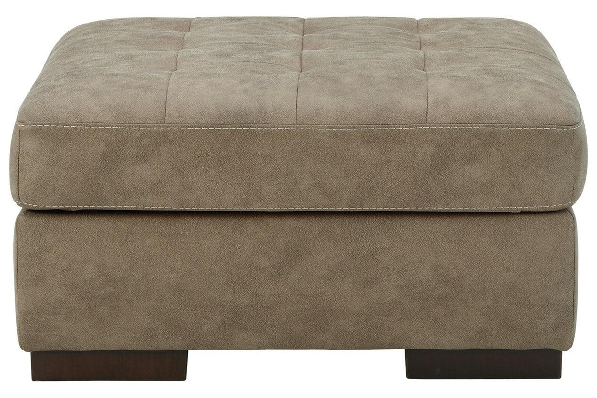 Maderla Pebble Oversized Accent Ottoman by Ashley at Eve Furniture