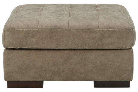 Maderla Pebble Oversized Accent Ottoman by Ashley at Eve Furniture