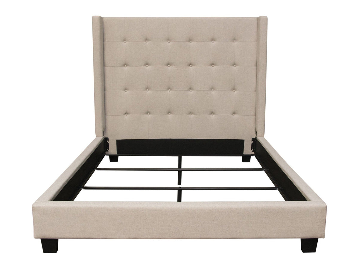 Madison Ave Sand Queen Bed by Diamond Sofa at Eve Furniture