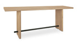 Madison Console Table Natural by Moe's Home at Eve Furniture