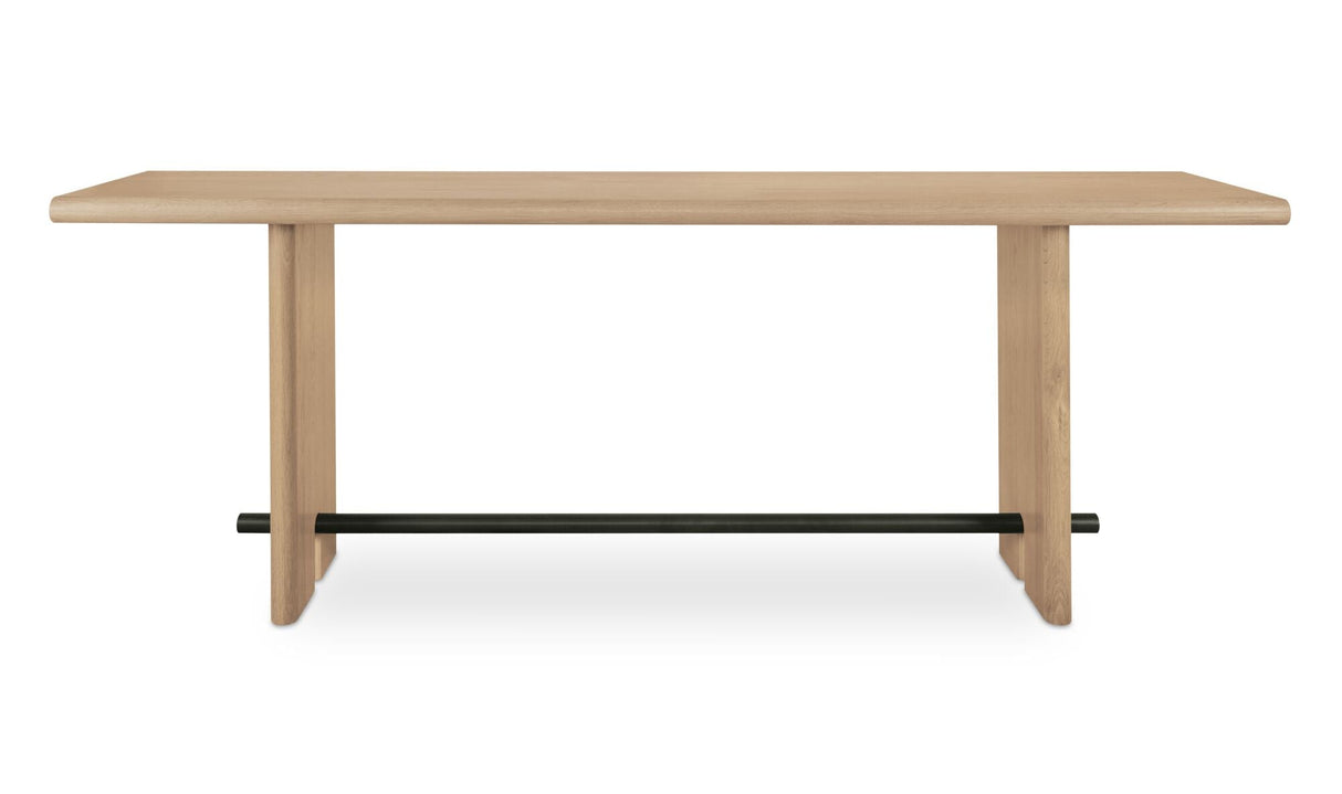 Madison Console Table Natural by Moe's Home at Eve Furniture