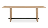 Madison Console Table Natural by Moe's Home at Eve Furniture