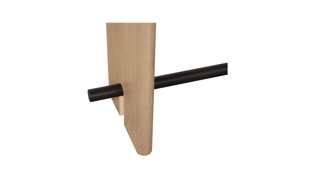 Madison Console Table Natural by Moe's Home at Eve Furniture