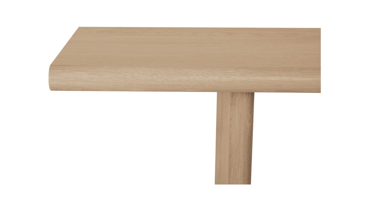 Madison Console Table Natural by Moe's Home at Eve Furniture