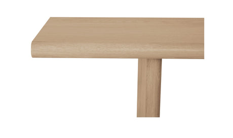 Madison Console Table Natural by Moe's Home at Eve Furniture