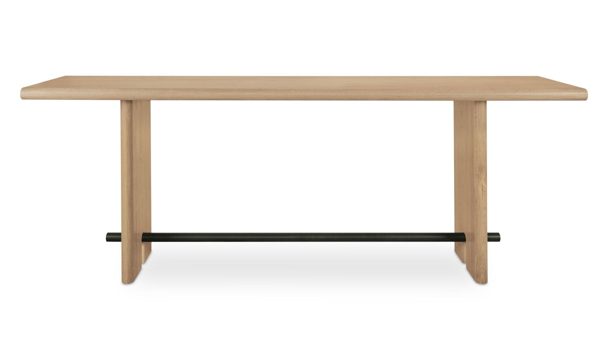Madison Console Table Natural by Moe's Home at Eve Furniture