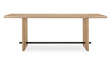 Madison Console Table Natural by Moe's Home at Eve Furniture