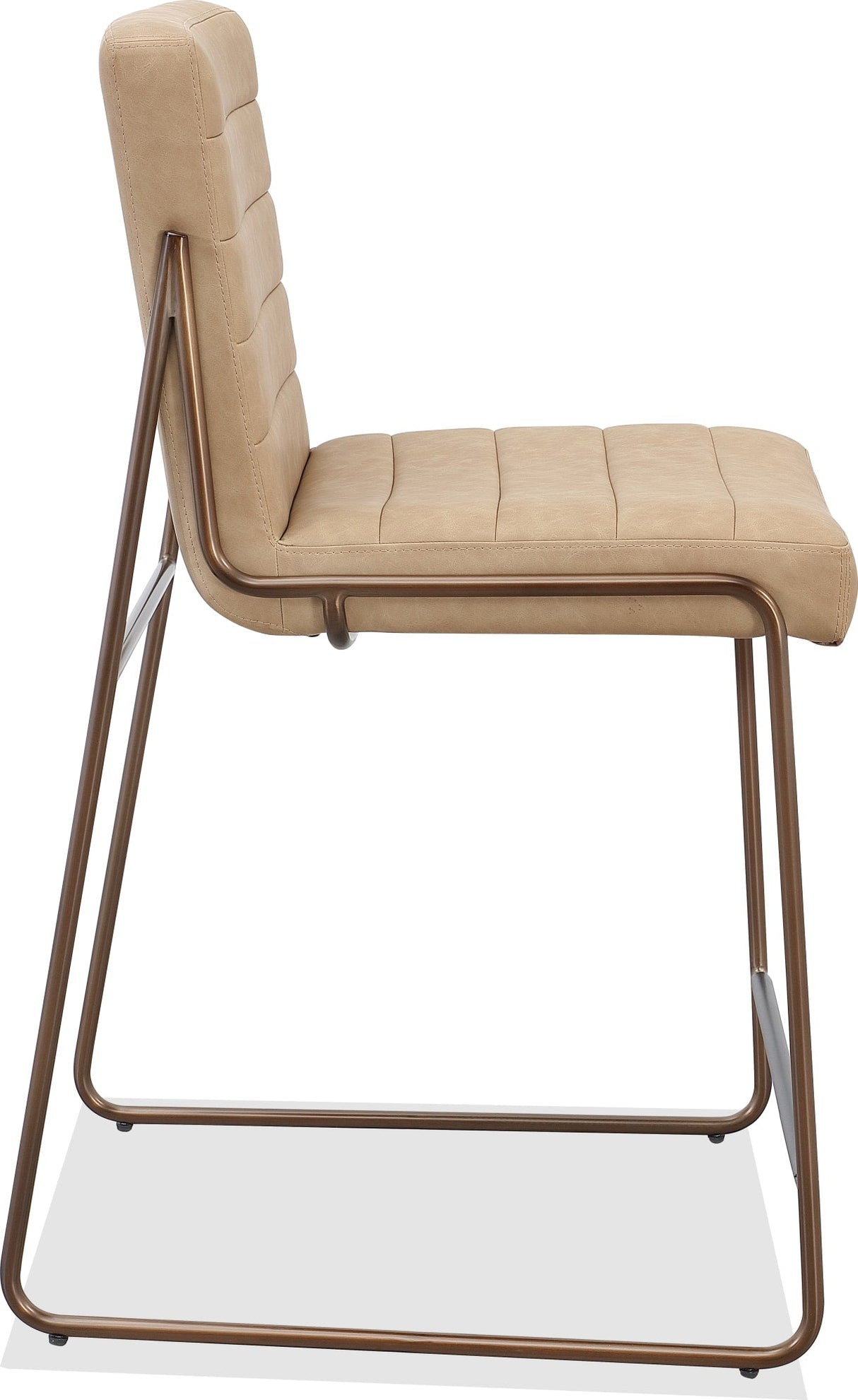Madison Honey/Light Bronze Metal Frame Counter Stool by Modus Furniture at Eve Furniture