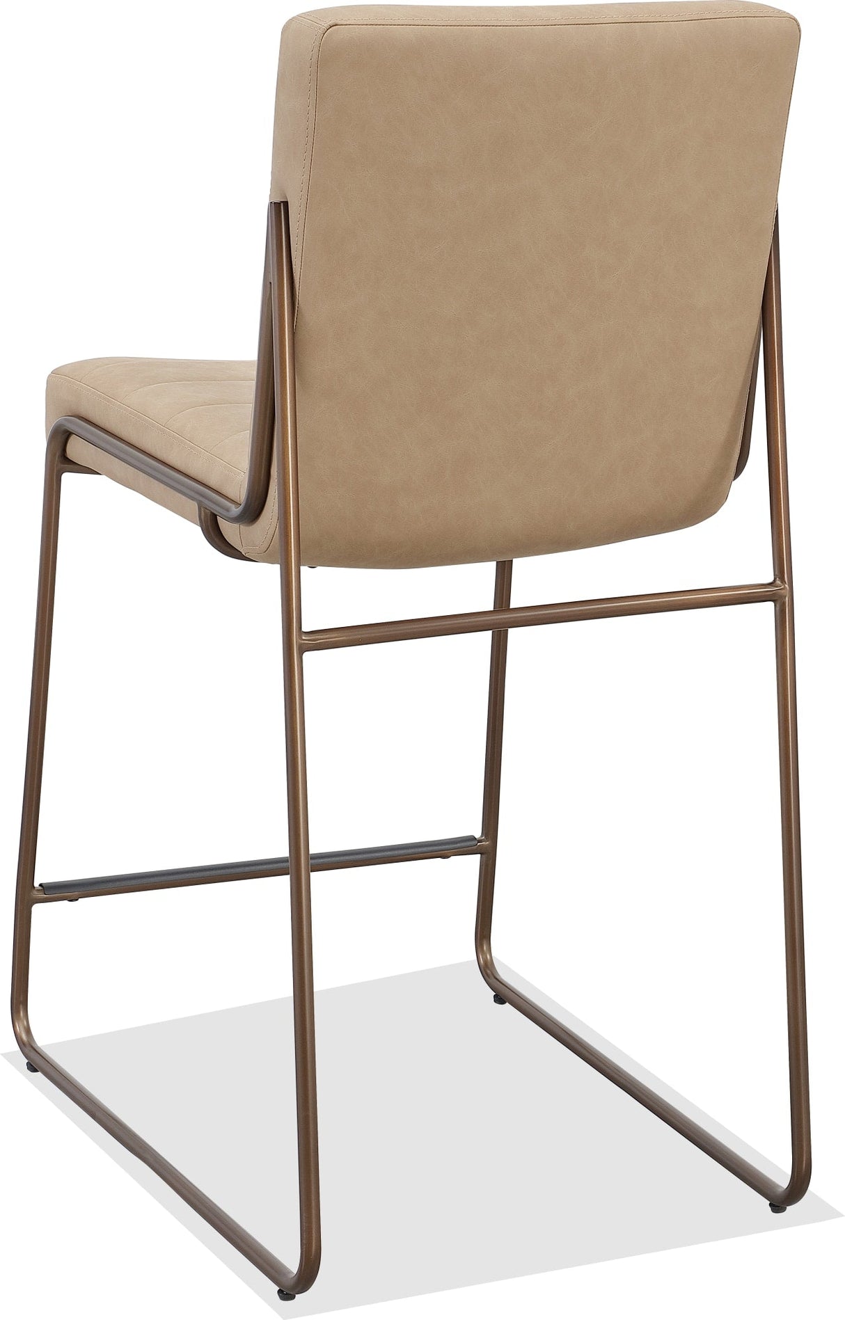 Madison Honey/Light Bronze Metal Frame Counter Stool by Modus Furniture at Eve Furniture