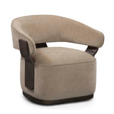 Madison Linen Chenille Swivel Accent Chair by TOV Furniture at Eve Furniture