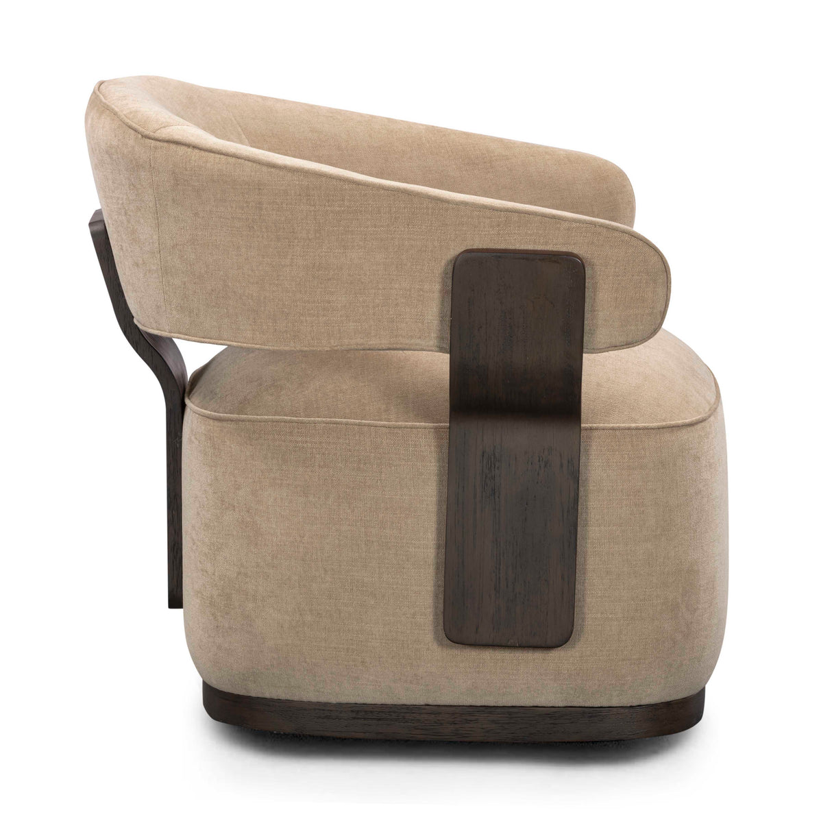 Madison Linen Chenille Swivel Accent Chair by TOV Furniture at Eve Furniture