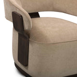 Madison Linen Chenille Swivel Accent Chair by TOV Furniture at Eve Furniture
