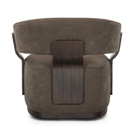 Madison Linen Chenille Swivel Accent Chair by TOV Furniture at Eve Furniture
